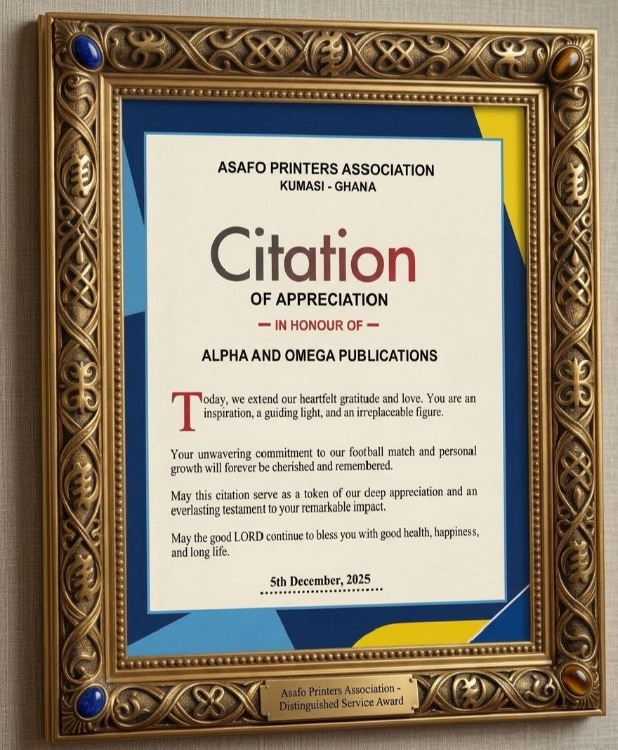 Citation of Honor